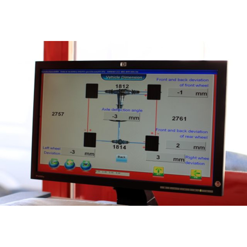 3D Laser Achsvermessung