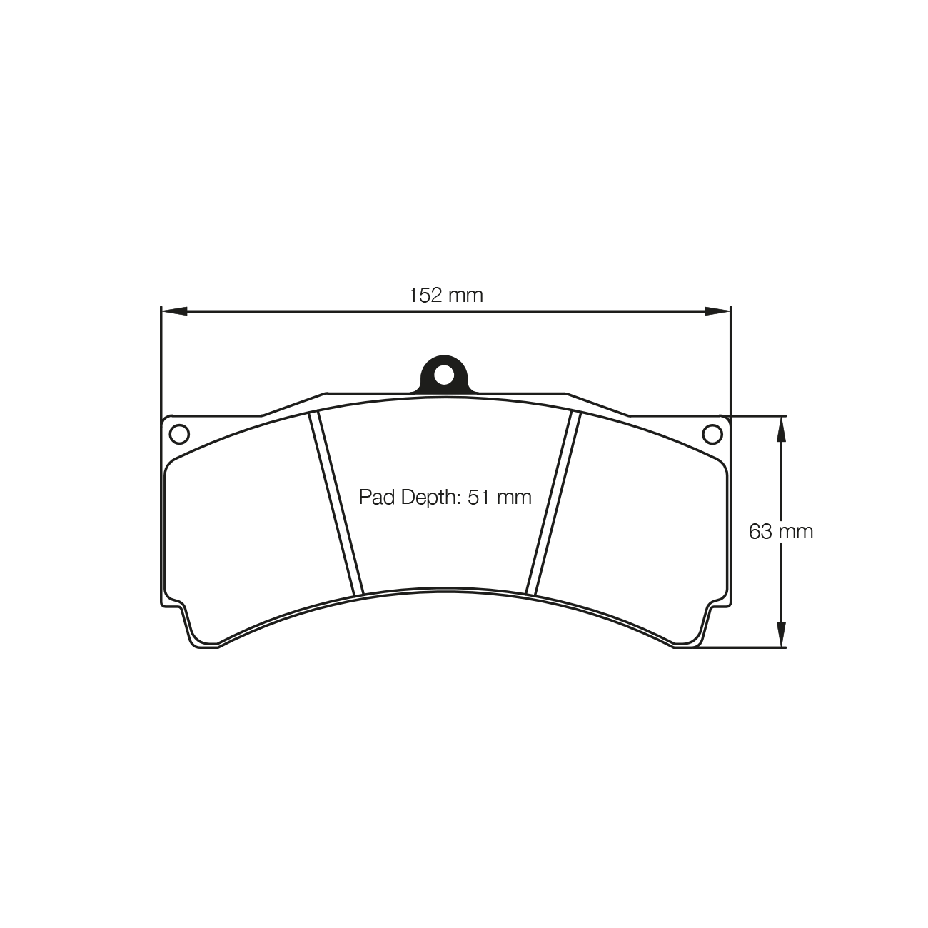 Pagid RSL29 Bremsbeläge für D2 8-Kolben 330/356mm Vorderachse