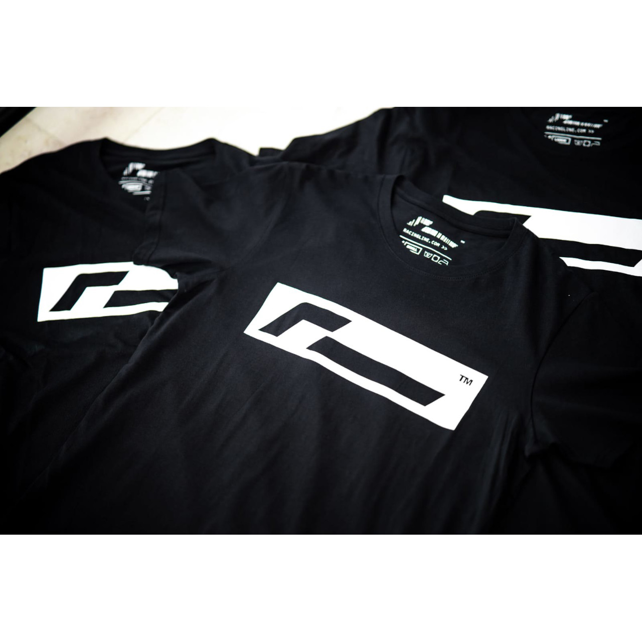 Racingline T-Shirt schwarz