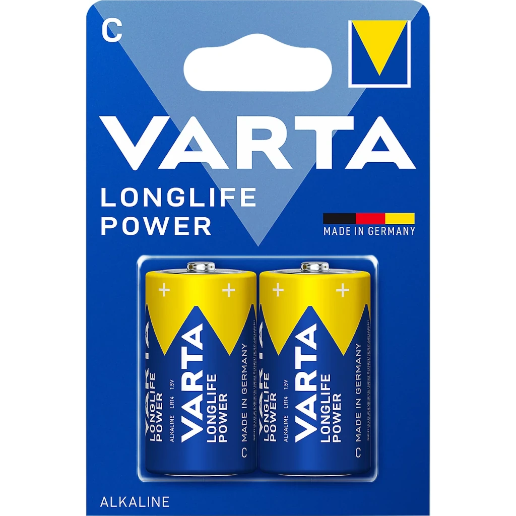 Varta Alkaline Longlife Power C Batterien / LR14 / 1.5V