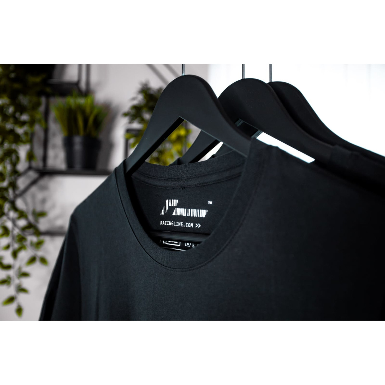 Racingline T-Shirt schwarz