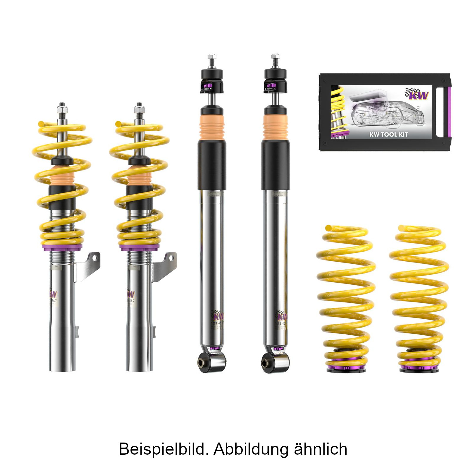 Gewindefahrwerk V3 inox / SKODA FABIA I / SKODA FABIA I Stufenheck / VW POLO IV / SEAT IBIZA III / usw.